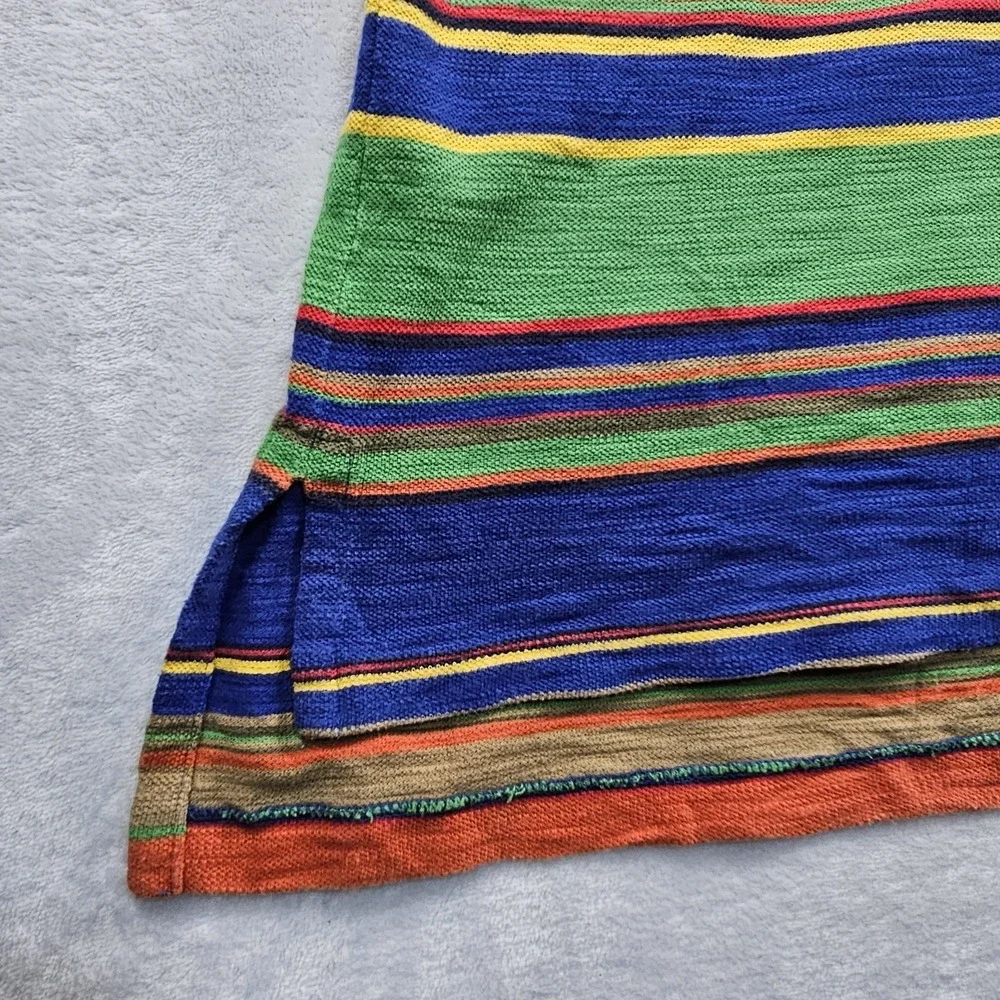 Polo Ralph Lauren Shirt Mens 5XB Big & Tall Multicolored Striped Colorful Serape